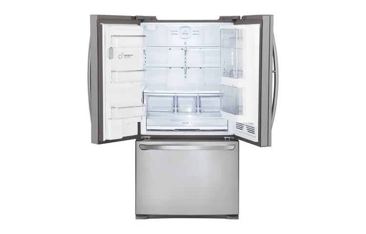LG's new Door-in-Door French door super capacity fridge offers 31 cubic feet of storage