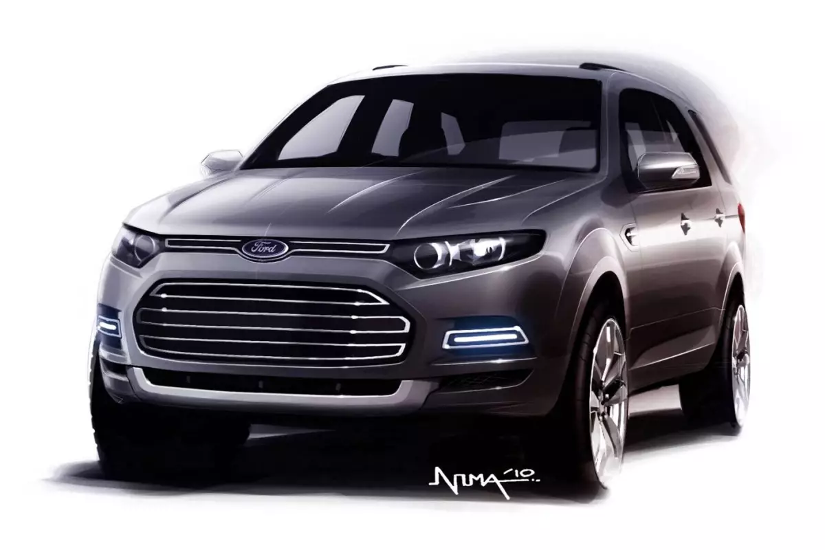 Ford Australia has released the first image of its new-look Territory SUV