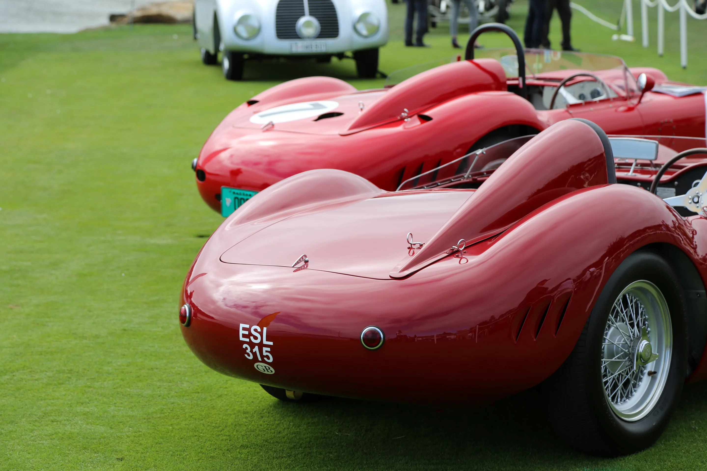 Various Maseratis on display in celebration of the marques 100th Anniversary (Photo: Angus MacKenzie/Gizmag.com)