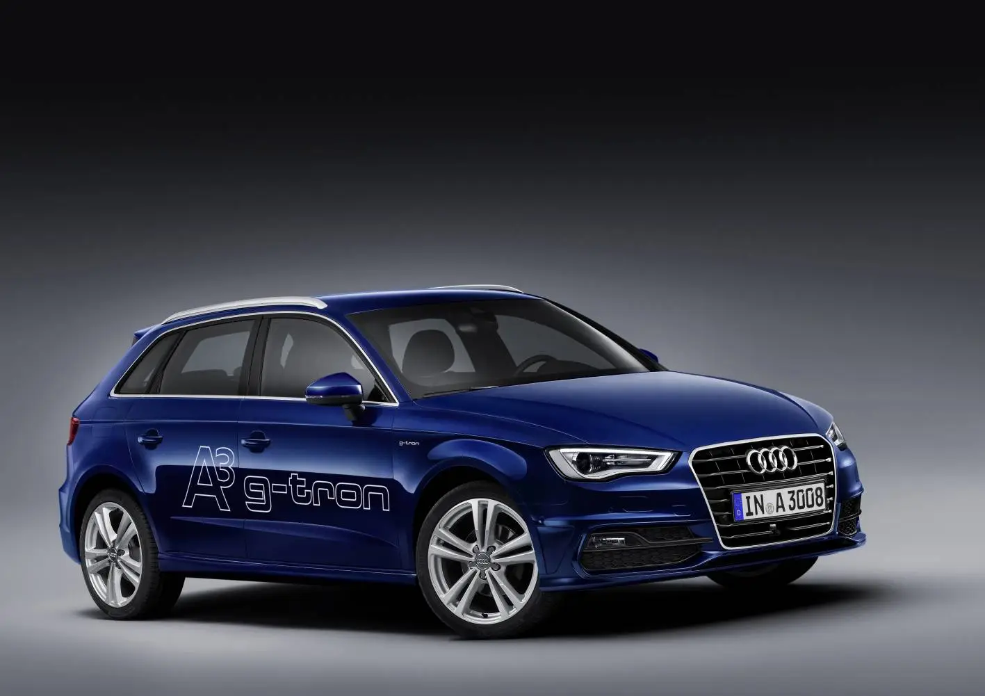 According to Audi, the A3 Sportback g-tron provides a total range equivalent to its turbo diesel alternative