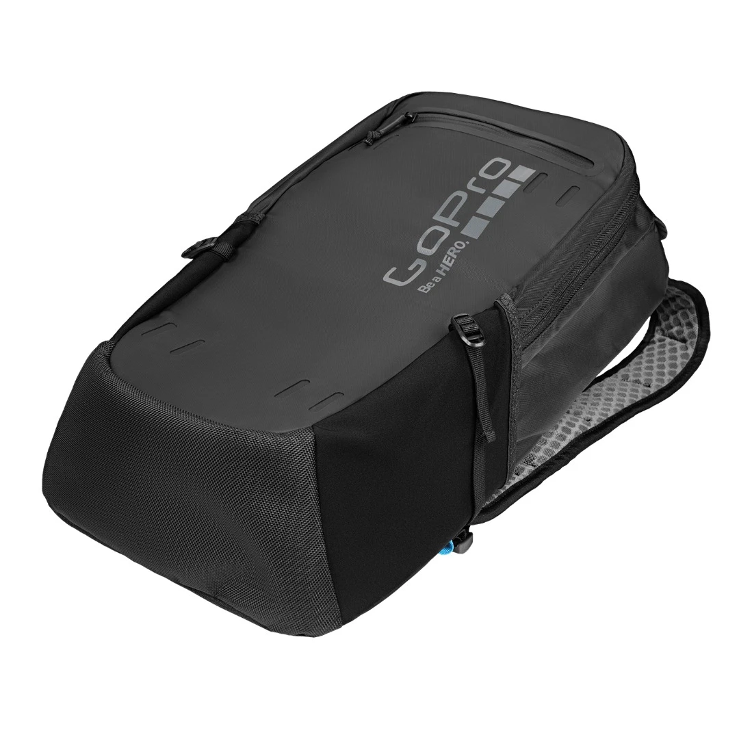 There's room for five GoPros down the bottom of the pack