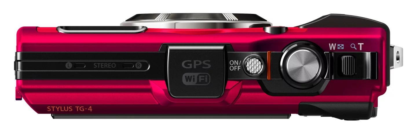The Olympus Stylus Tough TG-4 features built-in Wi-Fi and GPS