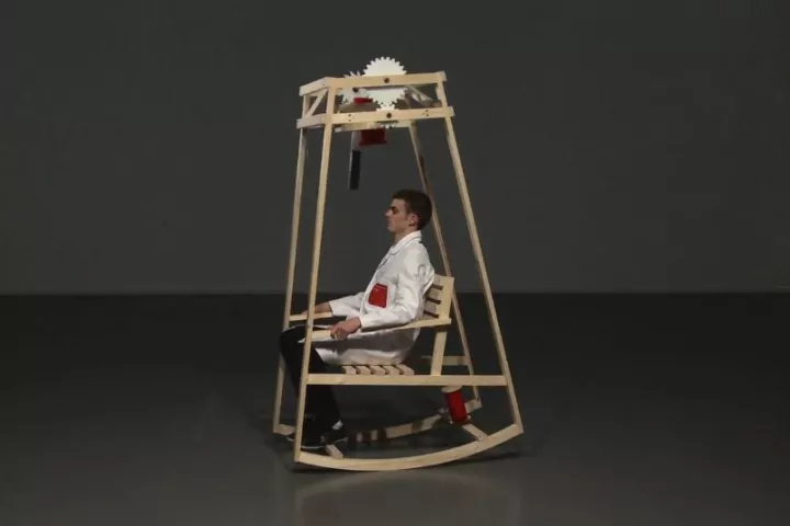 The Rocking-Knit chair