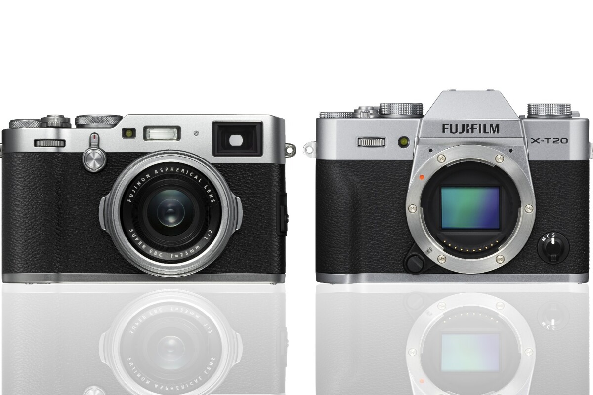 Fujifilm has announced two new X-Series cameras with the X100F and X-T20