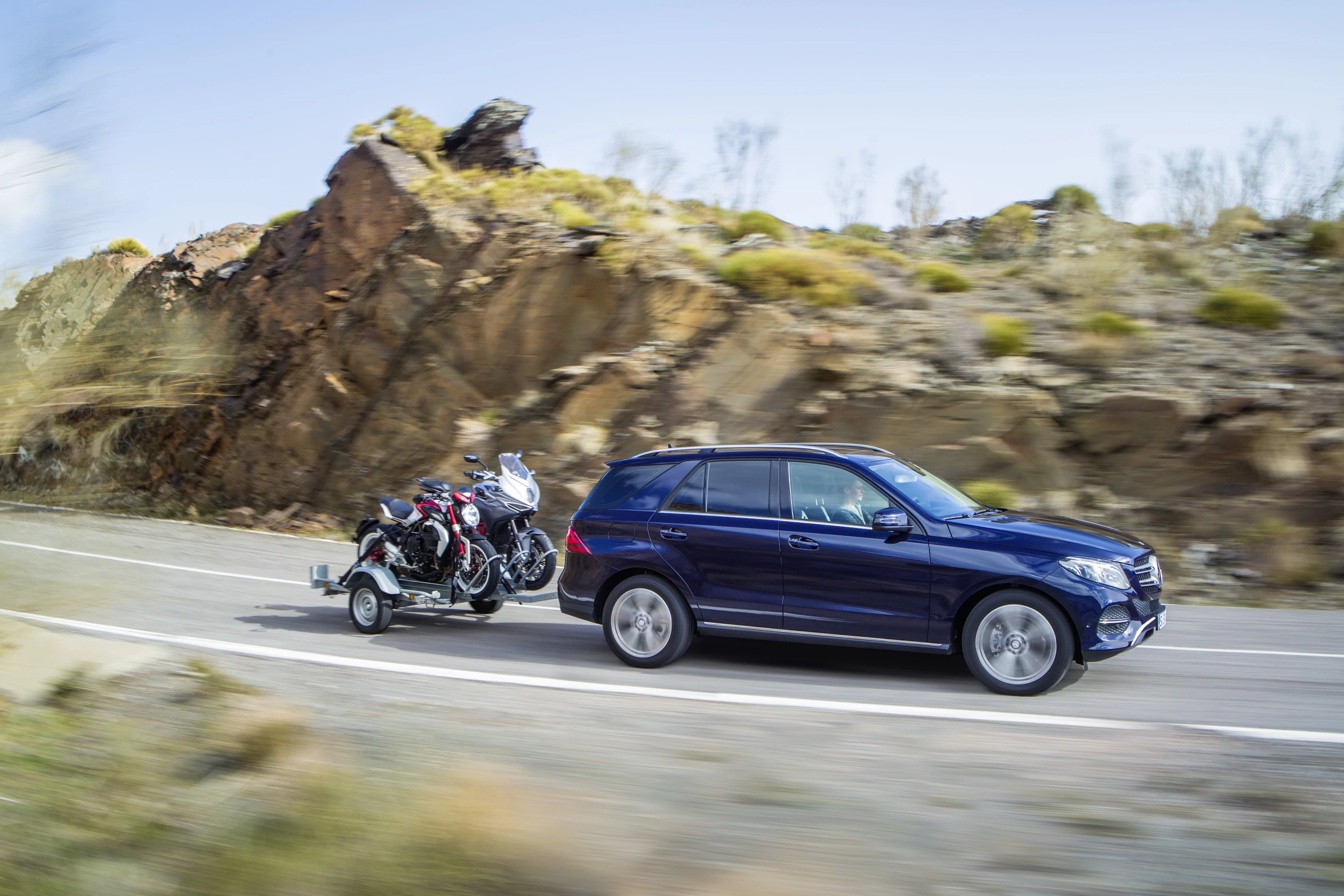 Mercedes is keen to point out the practicality that the GLE offers