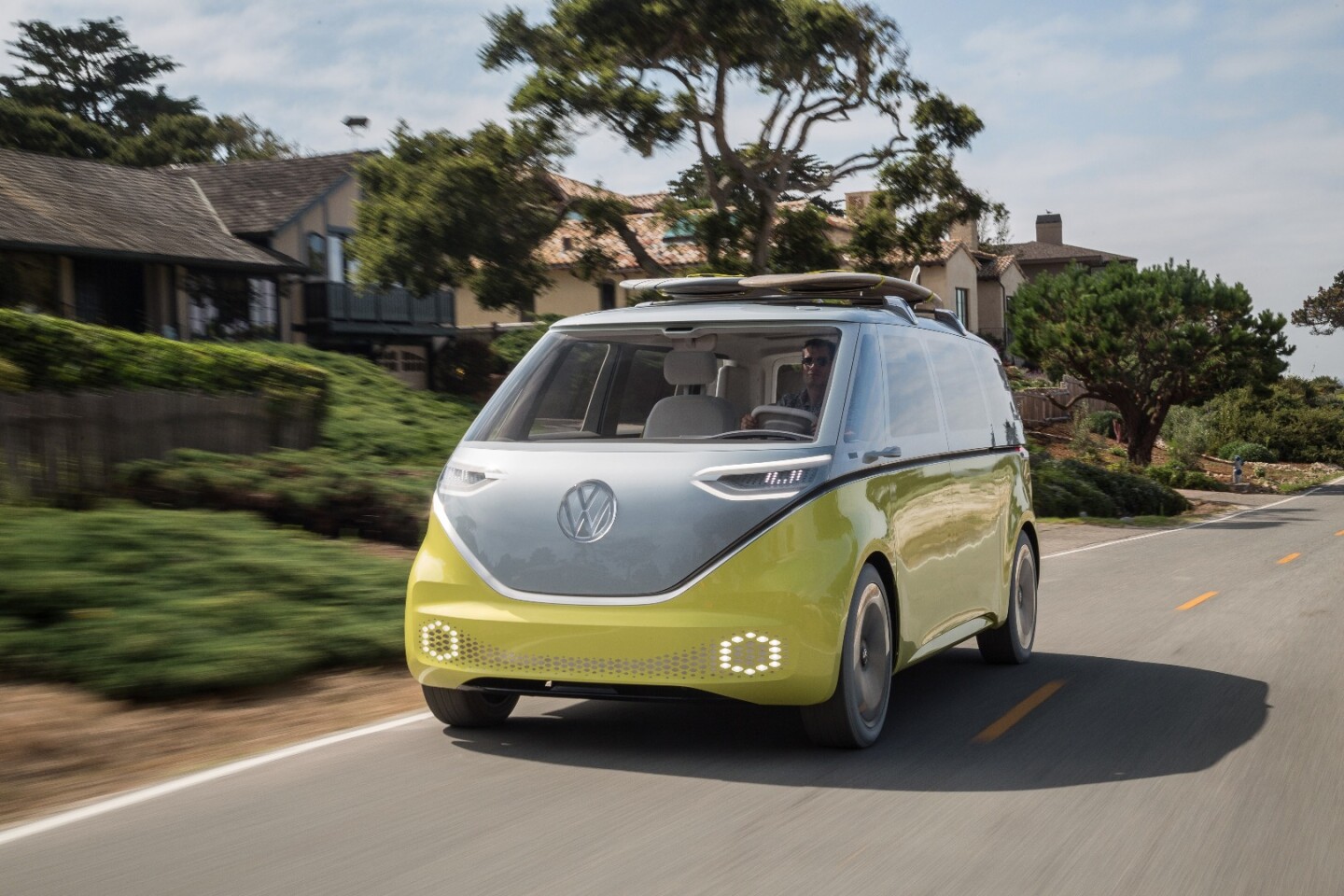 Volkswagen hinted at some degree of self-driving capability when announcing a production version of its I.D. Buzz electric Kombi van two years ago
