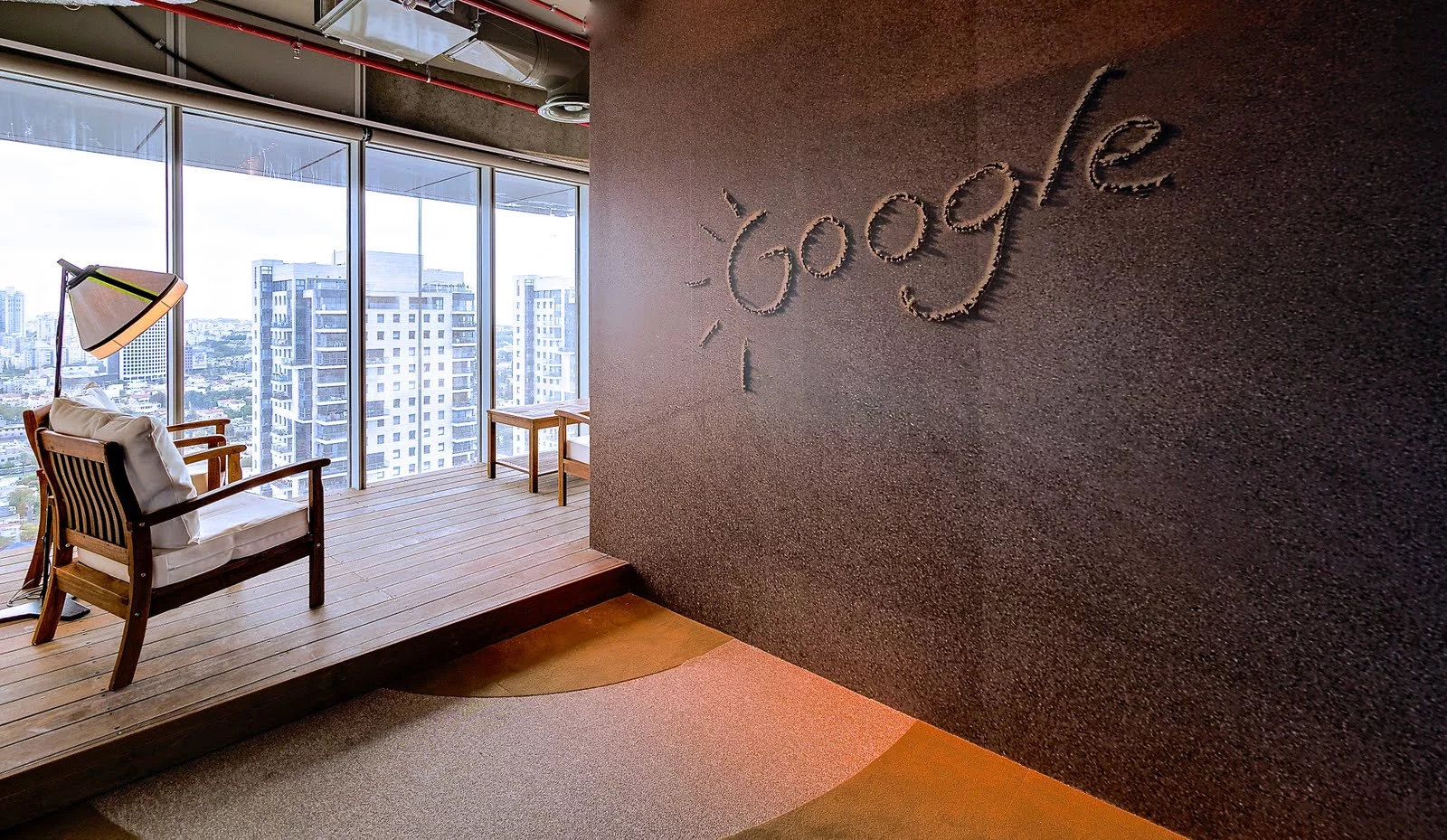 Google opened its new Tel Aviv offices designed by Swiss Design Team Camenzind Evolution, in collaboration with Setter Architects and Studio Yaron Tal (Photo: Itay Sikolski)
