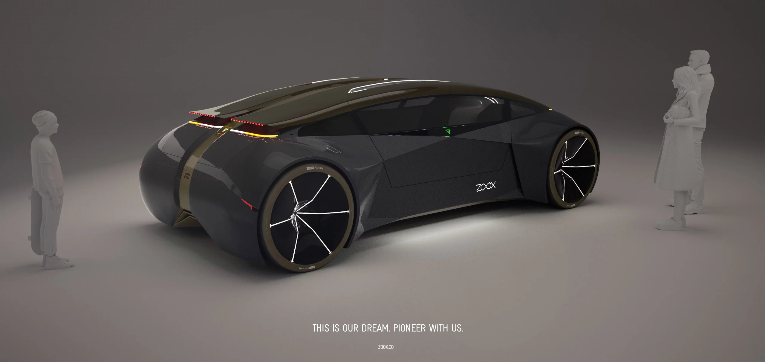 The Zoox Boz is a fully autonomous Level 4 design