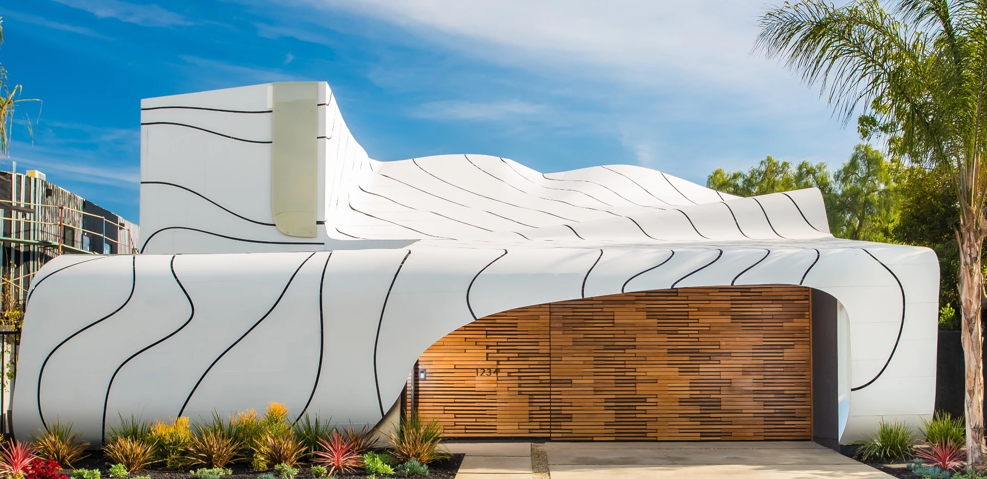 The Wave House is located in LA's Venice neighborhood