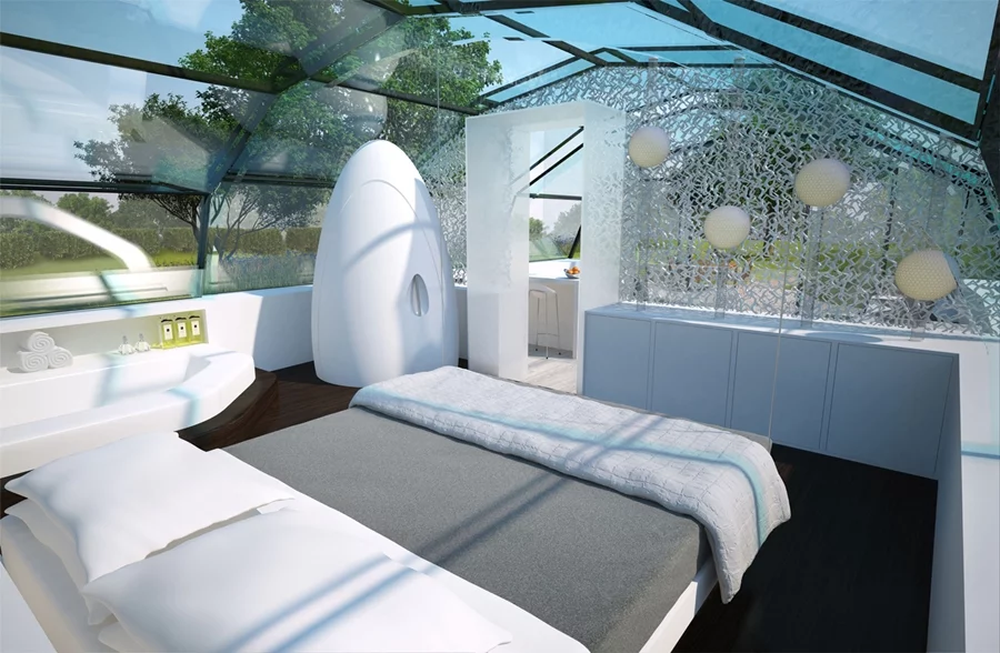 The Photon Space and modular bathroom (Image: The Photon Project)