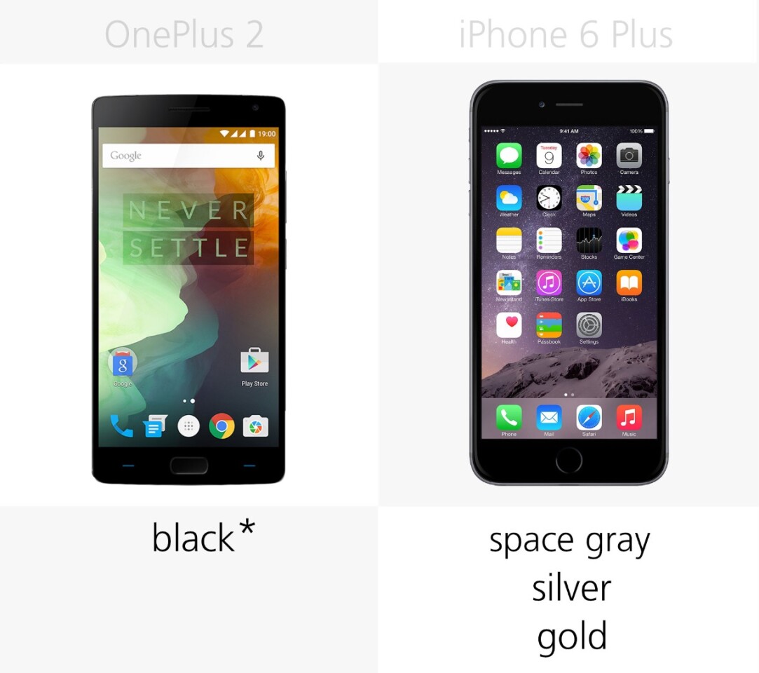 Color options