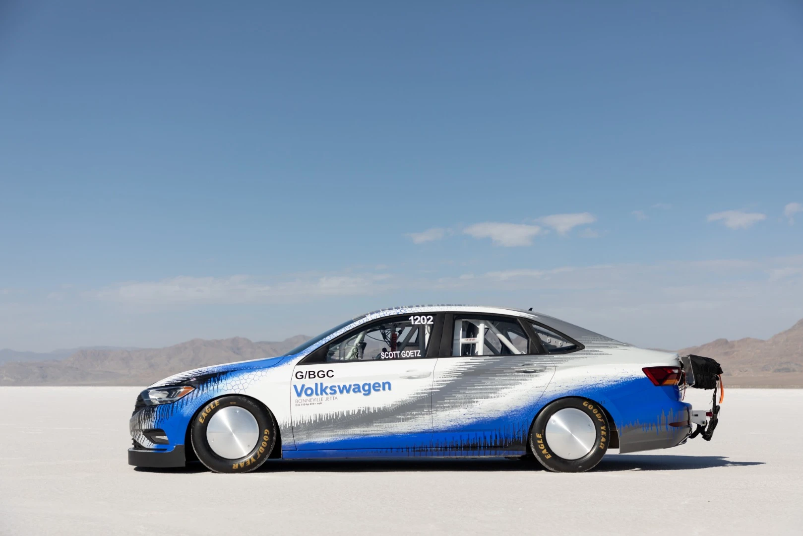 A modified 2019 Jetta has zipped past the land speed record for its class at Bonneville World of Speed