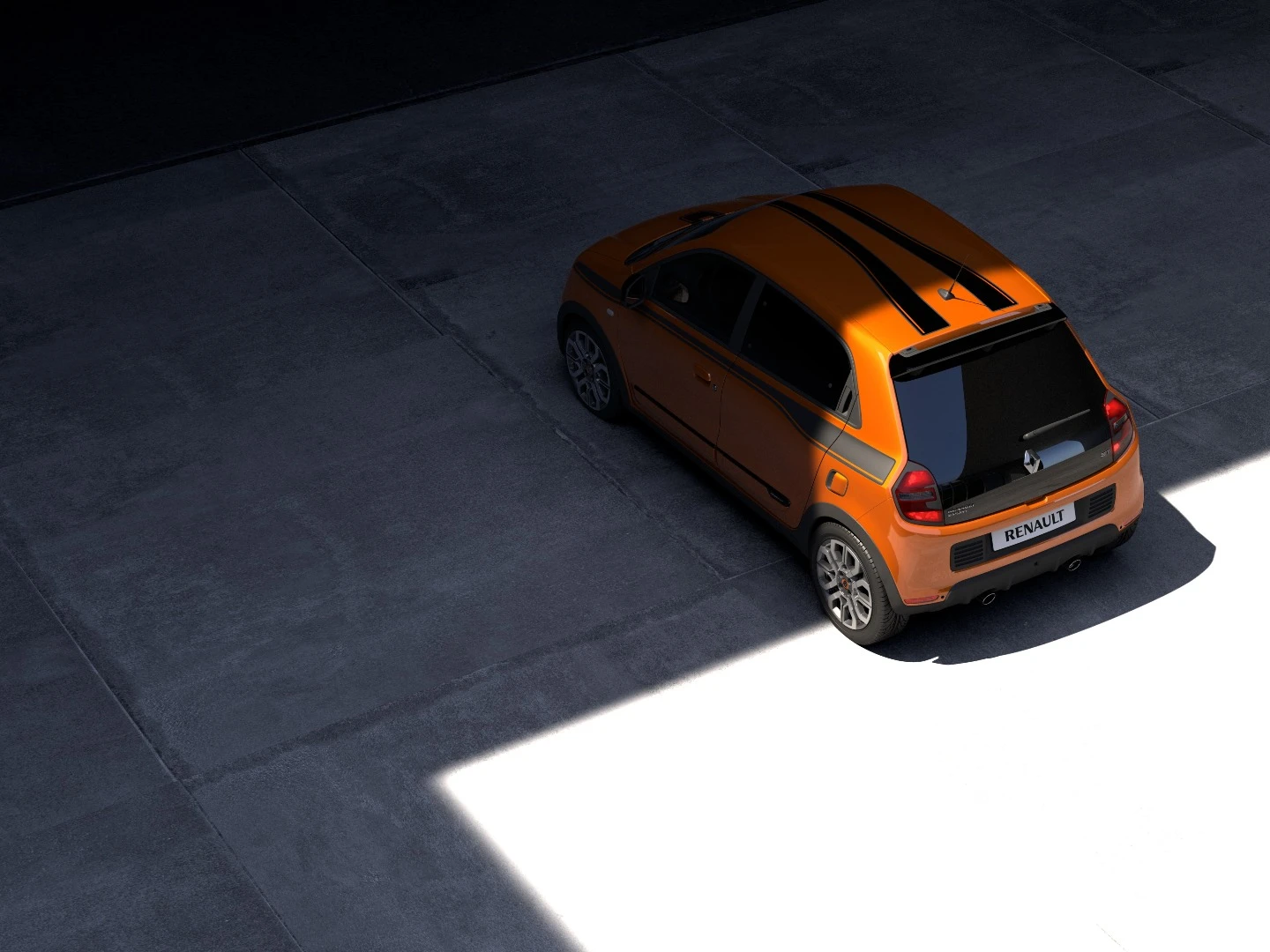 The Twingo punches out 110 hp