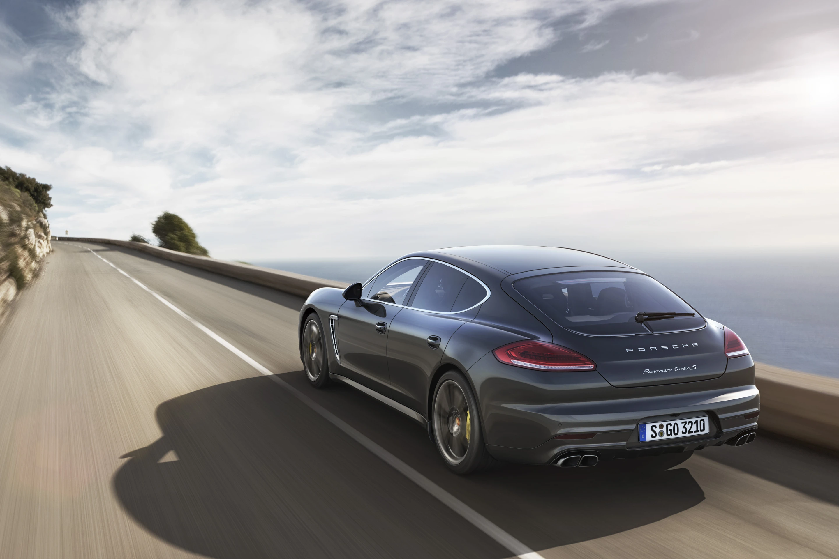The Panamera Turbo S is available in a new extended-wheelbase Executive version