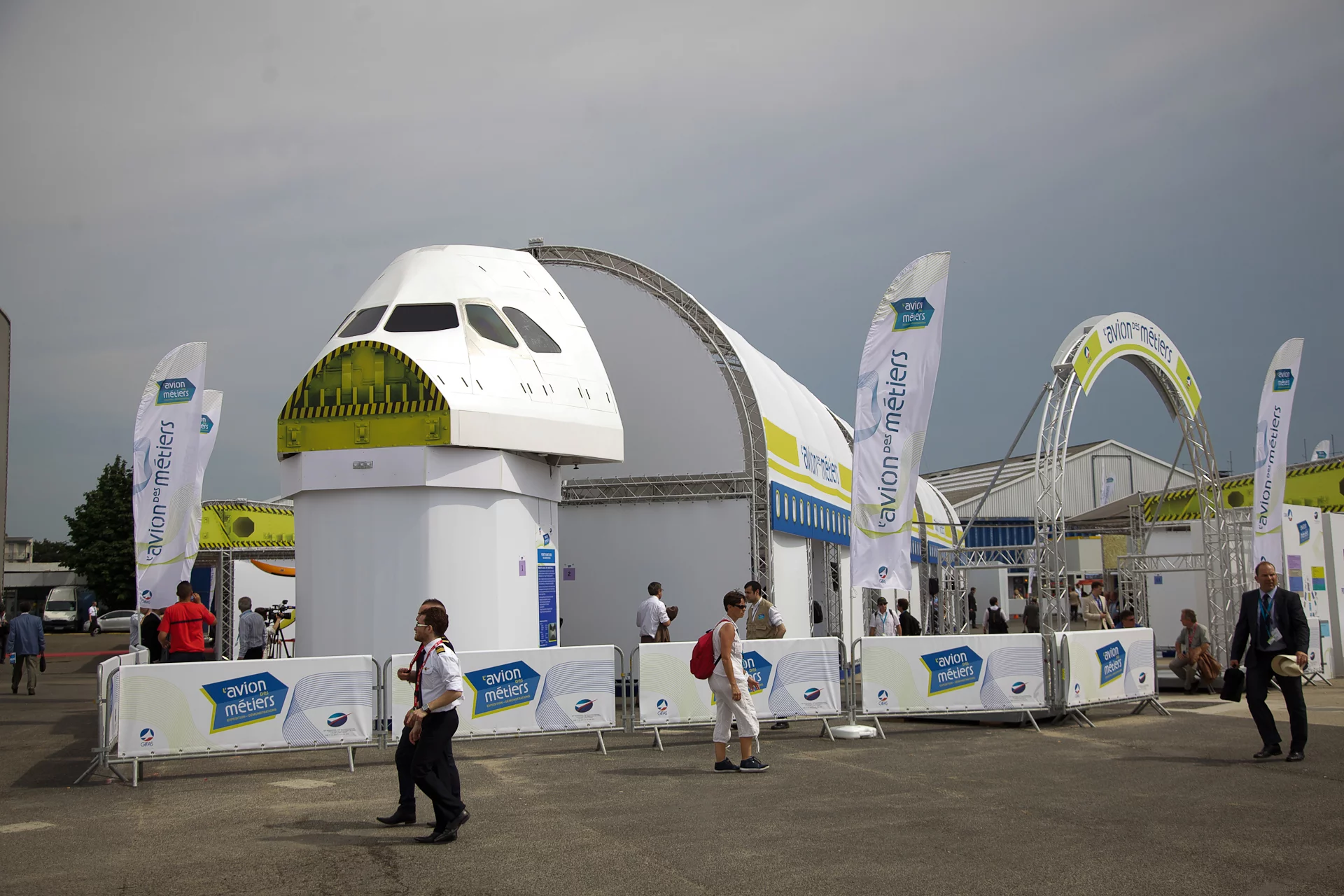 Avion des Metiers pavilion at the Paris Air Show 2013 (Photo: Noel McKeegan/Gizmag)