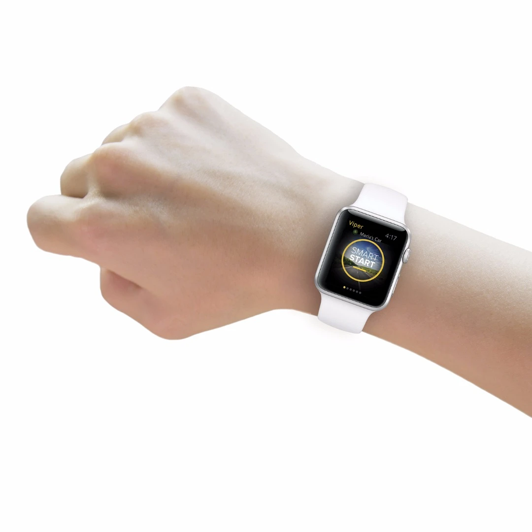 Viper SmartStart 4.0 is compatible with Apple Watch and Android Wear smartwatches