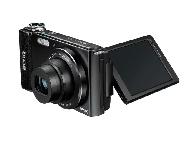 The BenQ G1 is being billed as "the world’s slimmest F1.8 swivel-screen digital camera"