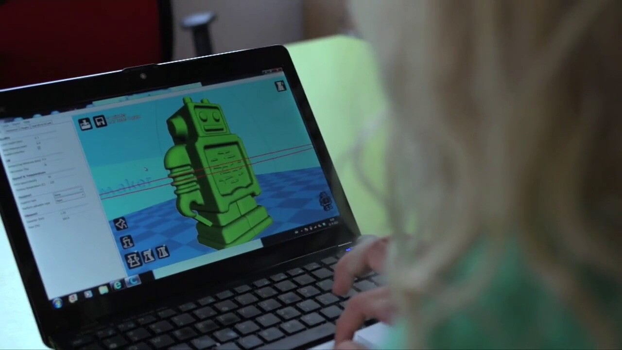 Ultimaker's Cura software prepares files for printing as easily as a click of a button