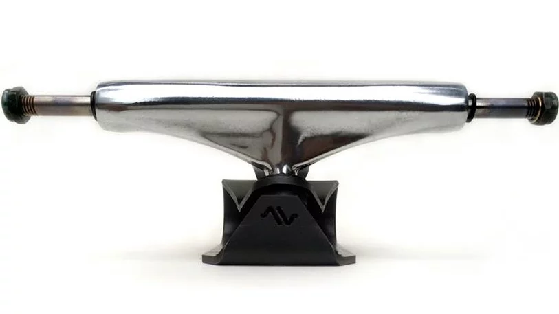The Avenue Trucks body is able to pivot relative to its baseplate and unlike traditional trucks, it features a "floating" pivot point that reportedly results in smoother turns and more control