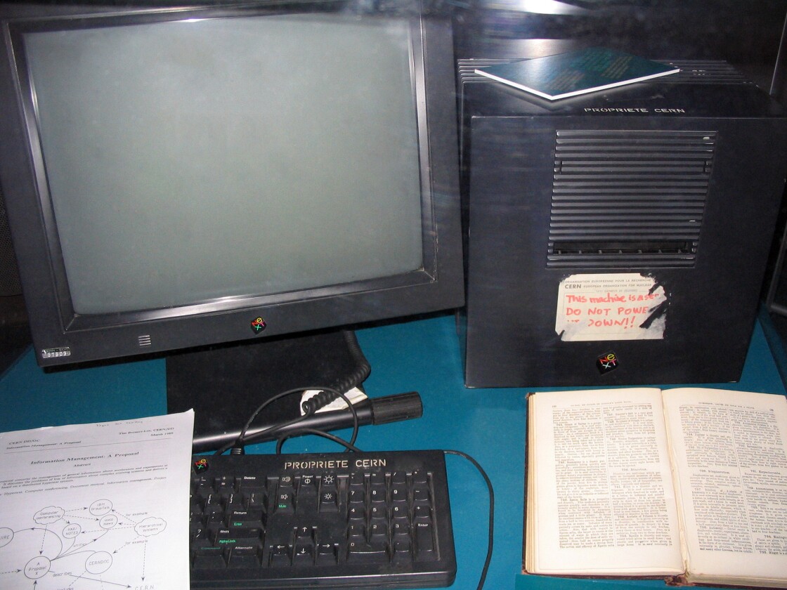 First web server used by Tim Berners-Lee (Image: Coolcaesar/Wikipedia)