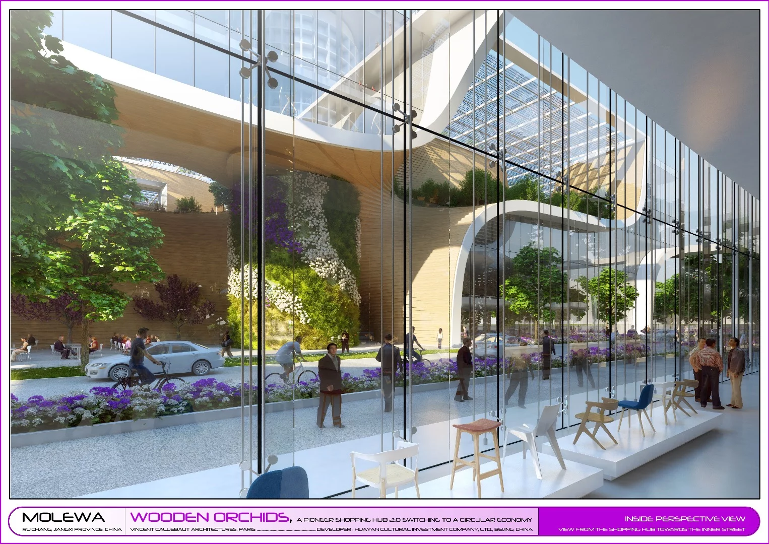 Wooden Orchids would include 200 shops promoting organic foods