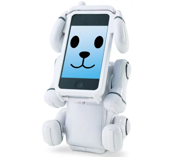 The Bandai SmartPet has 100 combinations of facial expressions and body movements, to respond to various user stimuli