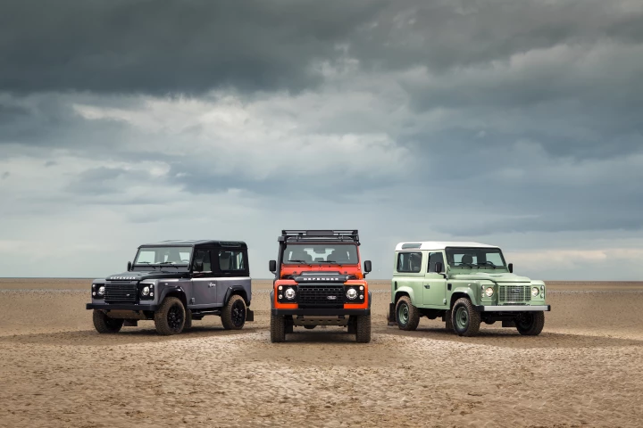 Land Rover celebrates the final year of the Defender with three special edition packages