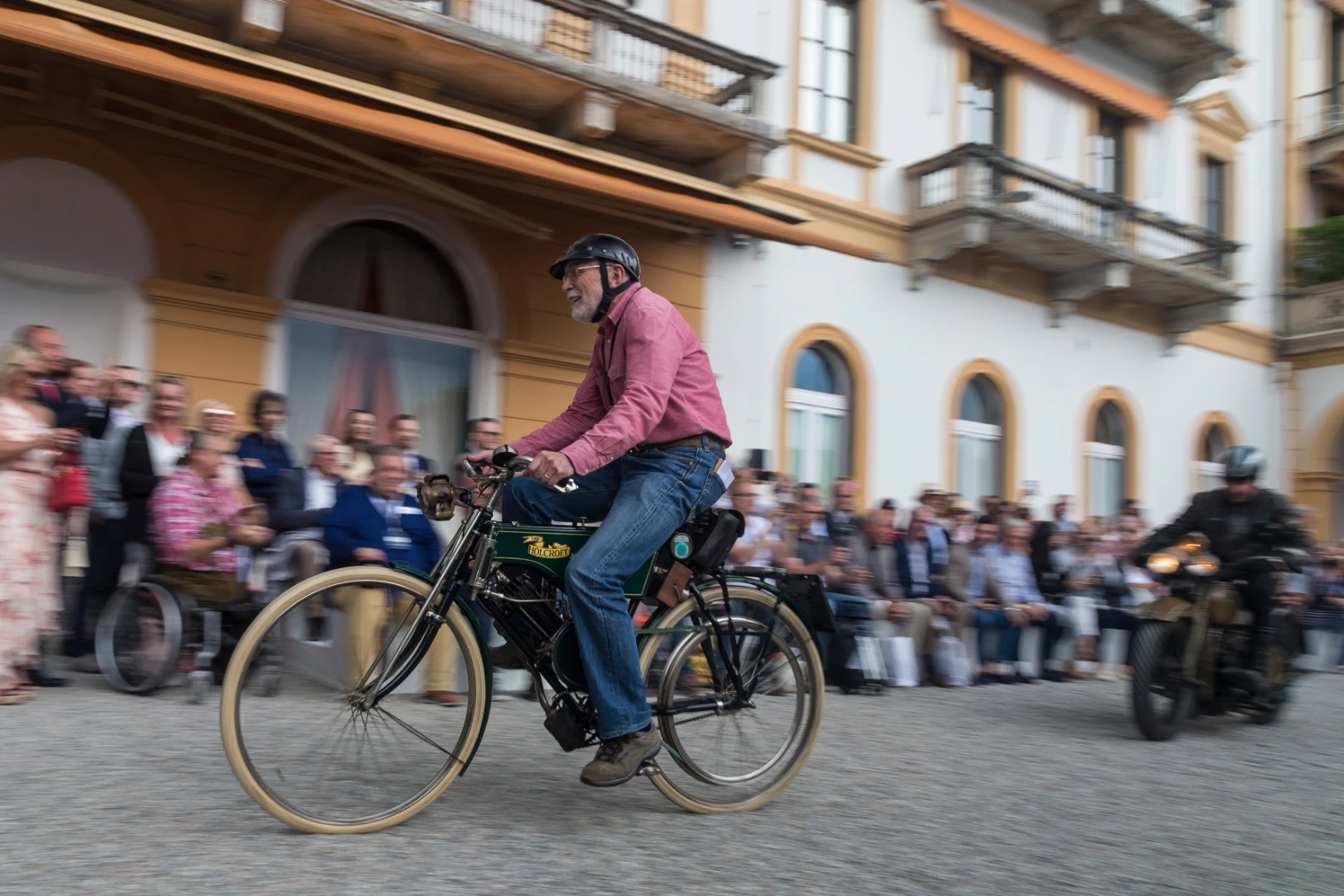 This gent looked like he might've owned this 1901 Holcroft from new