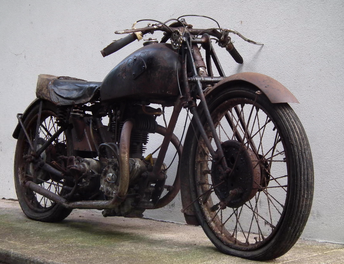 This 1932 Rudge 350cc works racer was expected to be sold for way less than half of what it fetched, indicating that the heritage of the machine, being that it was a world class factory racing machine in it's heyday, was deemed more valuable by the marketplace than first thought. The Rudge four-valve 350 was very fast in period, the works bike even rarer. Lot 190 at Bonhams Autumn Stafford Sale held on 19-October, 2015 fetched £70,940 ($109,528)
