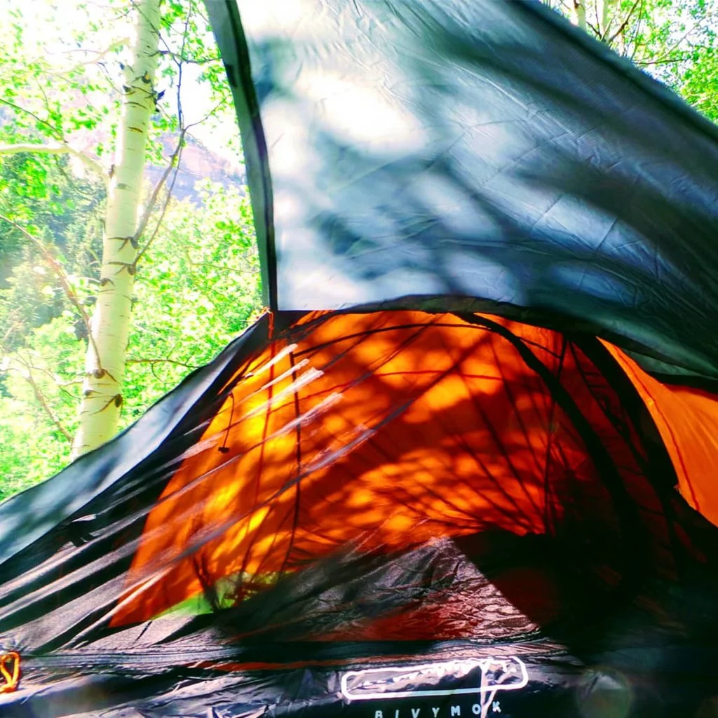 The tent component of the Bivymok system can be used as a standalone shelter for two-people
