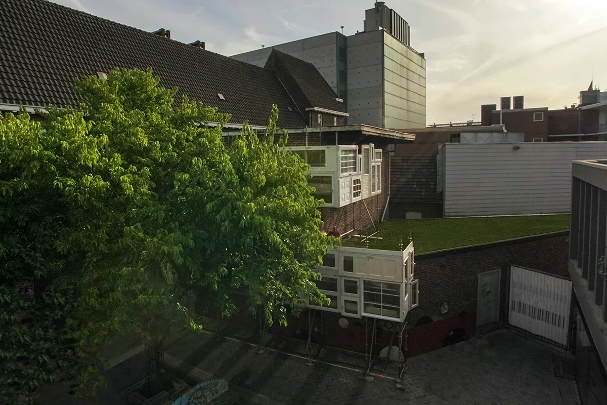 The Bow-House was constructed this year (Photo: Laurent Clement)