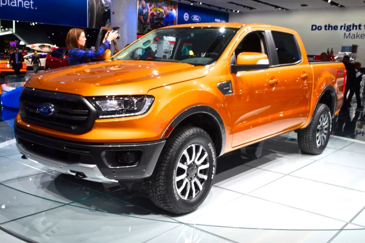 2019 Ford Ranger on show at NAIAS 2018