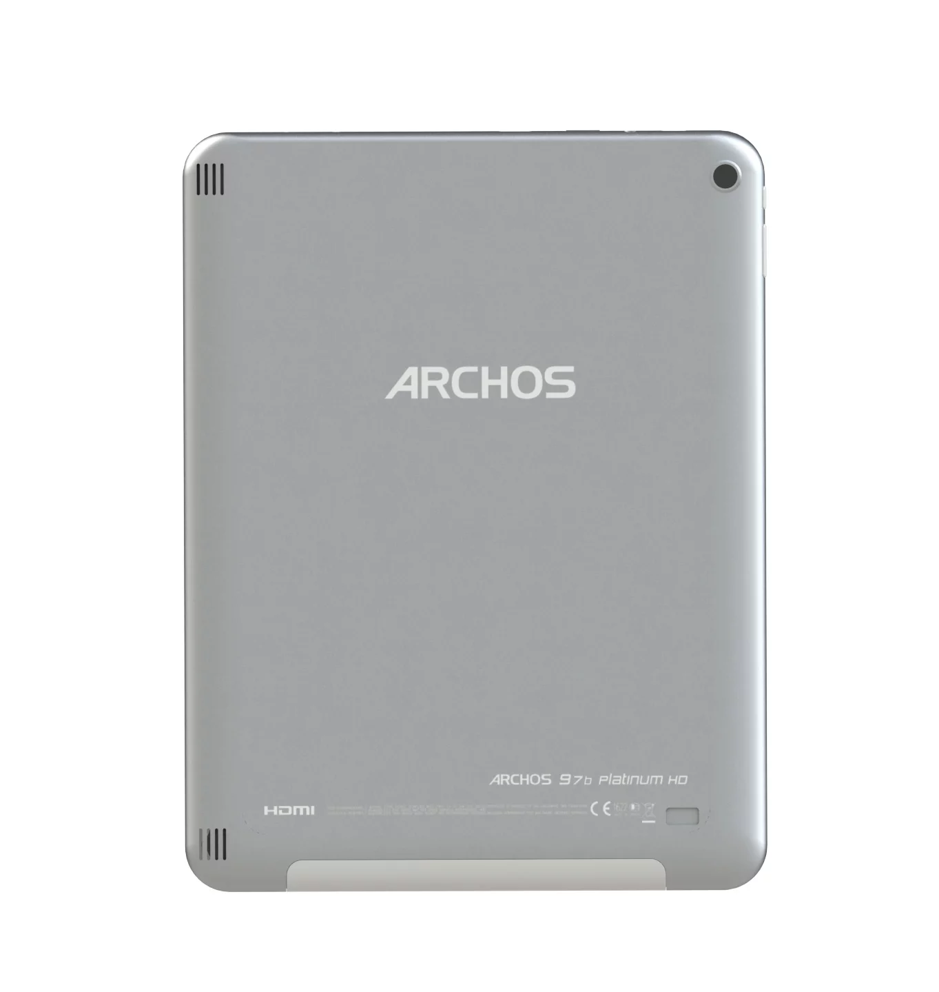 The Archos 97b Platinum HD has 2-megapixel cameras front and back