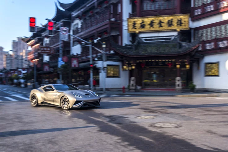 Power comes from an LS9 V8 in the Vulcano Titanium