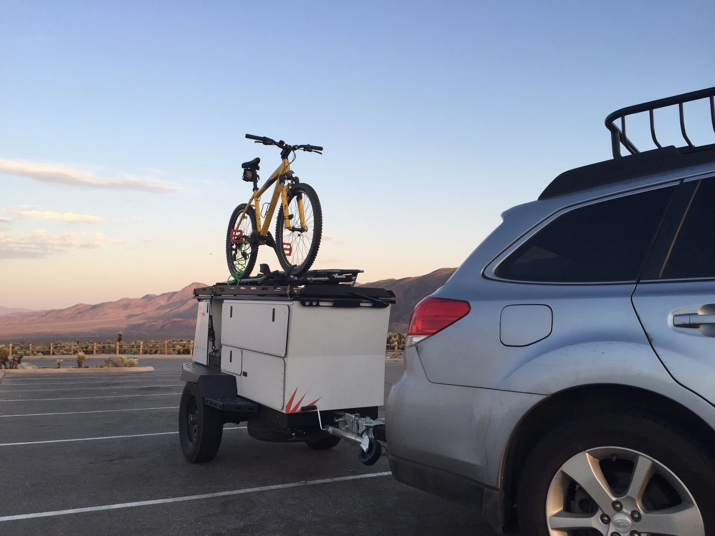 The WoollyBear is designed to be a light, slim cargo/camping trailer for outdoor adventure
