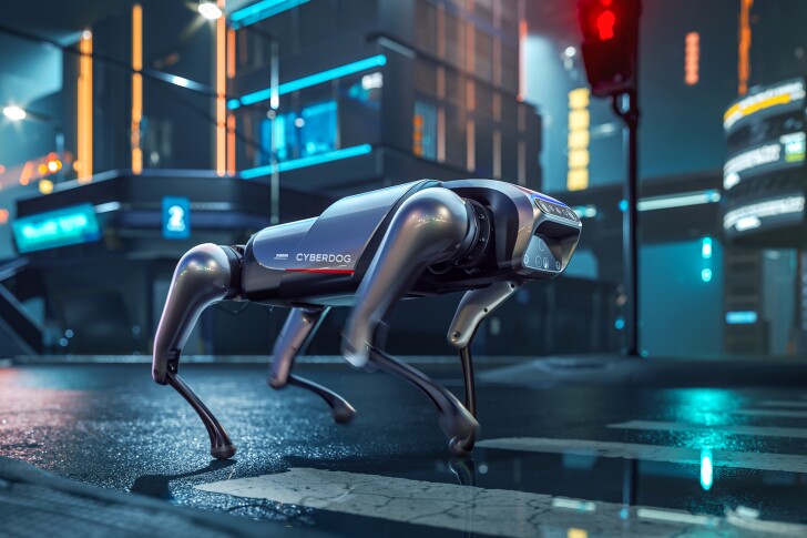 Xiaomi describes its CyberDog as an open-source robot companion