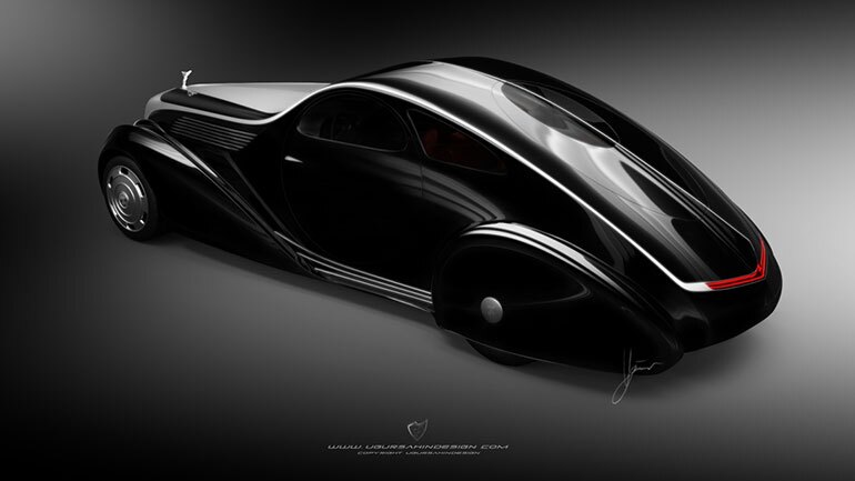 The new Rolls Royce Jonckheere Aerodynamic Coupe ll concept by Ugur Sahin Design