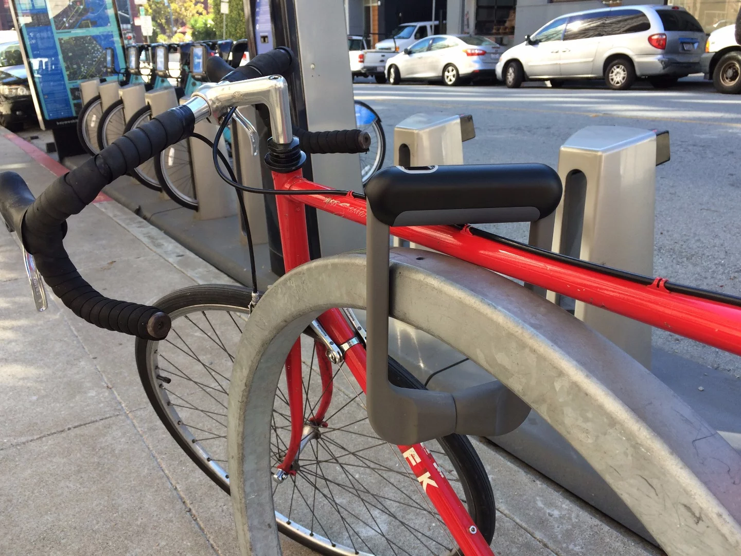 Developed in partnership with Canada's University of Waterloo, the water-resistant Grasp Lock is powered by three AAA batteries that should keep it running for over a year