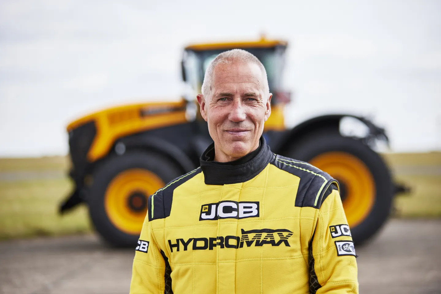 Wing Commander Andy Green was back on the Hydromax, 20 years after he broke the previous record for a diesel-powered vehicle