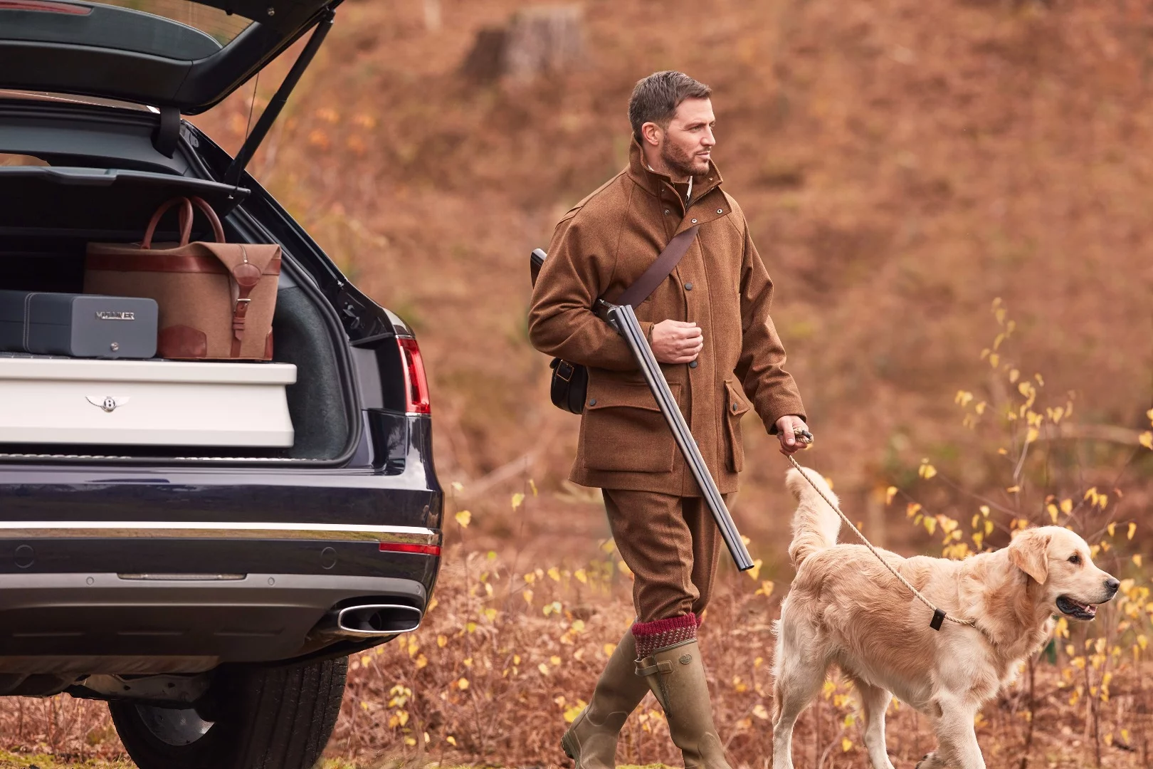 Bentley hasn't listed a price for its bespoke Bentayga Field Sports.