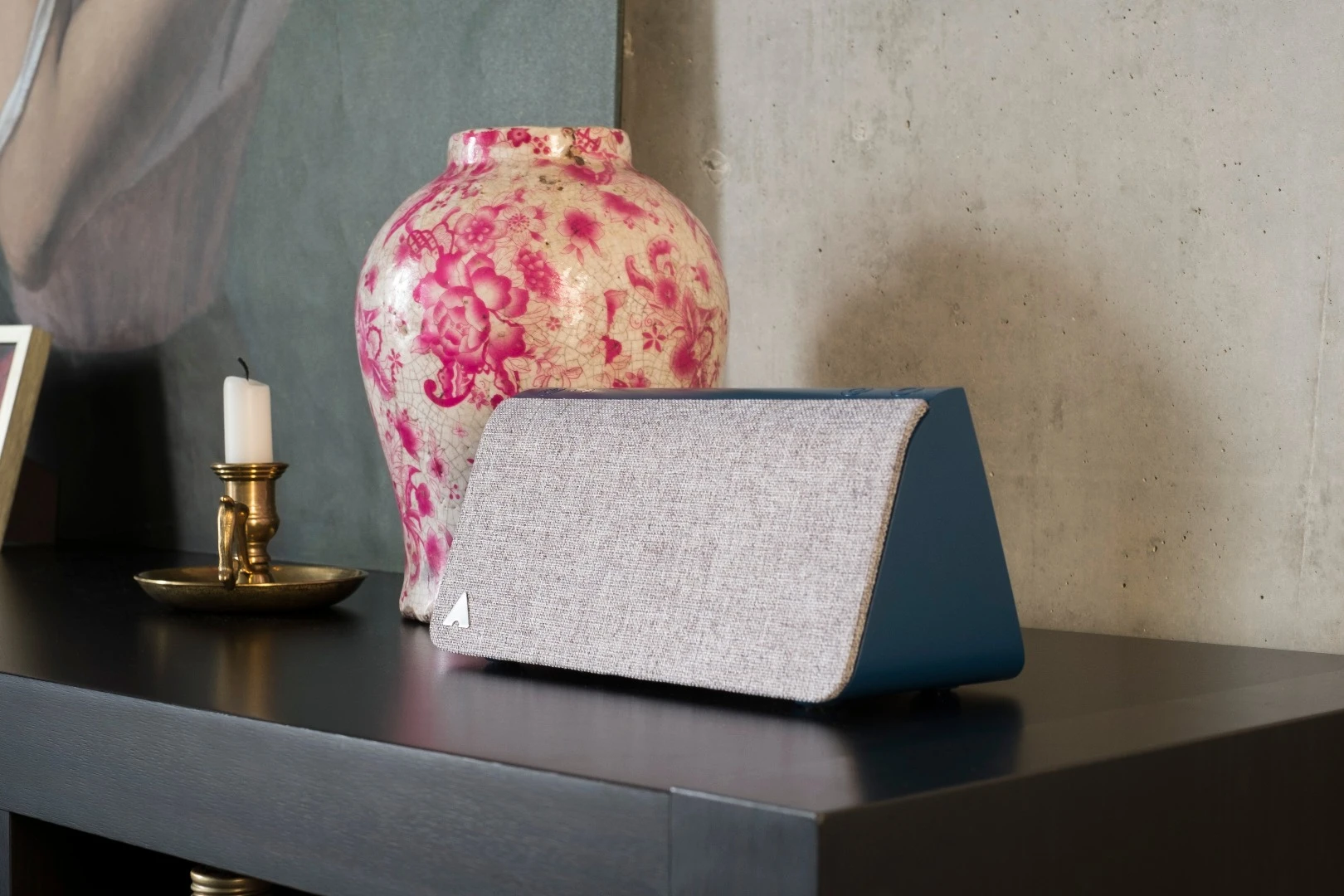 The Kevin triangular speaker is billed as a virtual roommate