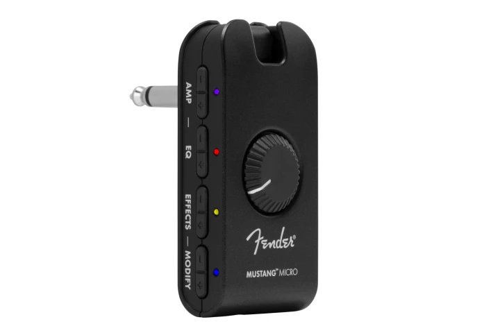 The Mustang Micro is Fender's take on the ultra-portable plug-in headphone amp, with a solid range of amp emulators and effects built in
