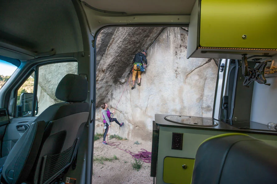 Unlike larger motorhomes that might find most use with auto tourers, the Revel is aimed at outdoor lovers who want to get active