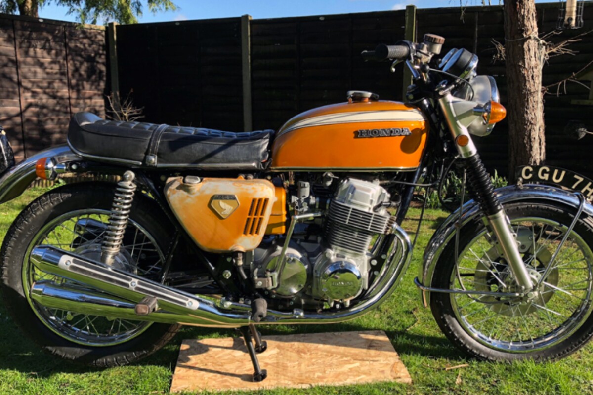 Honda CB750 becomes most expensive Japanese motorcycle ever sold at auction
