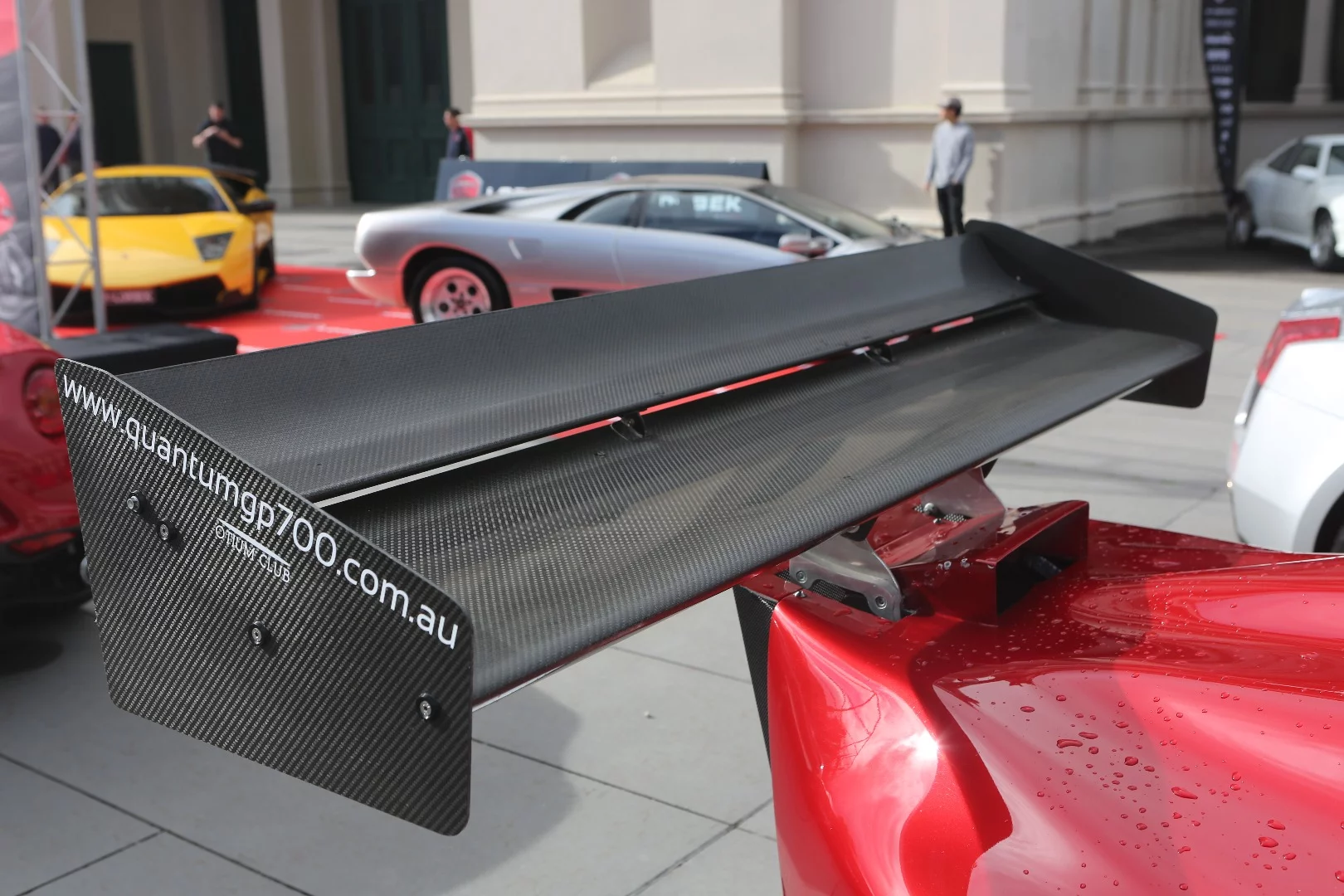 JayDee's new wheels ... the 700 hp, 700 kg Quantum. Watch for a feature soon