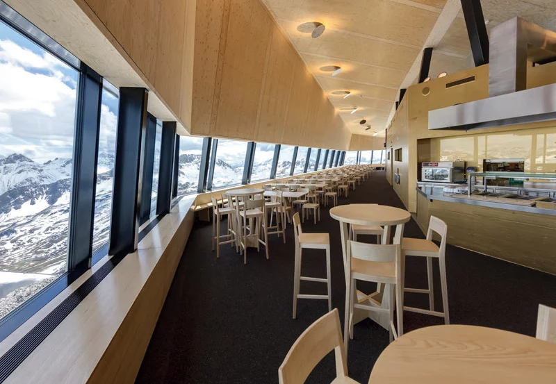 Summit restaurant interior