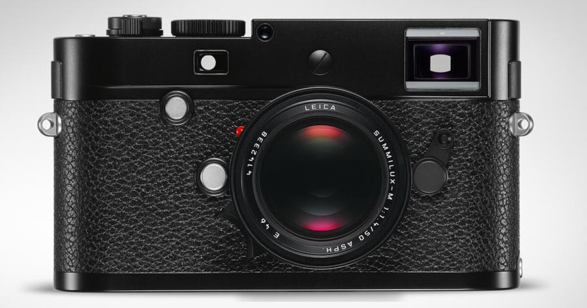 Leica goes discreet (sans red dot) with the improved M-P