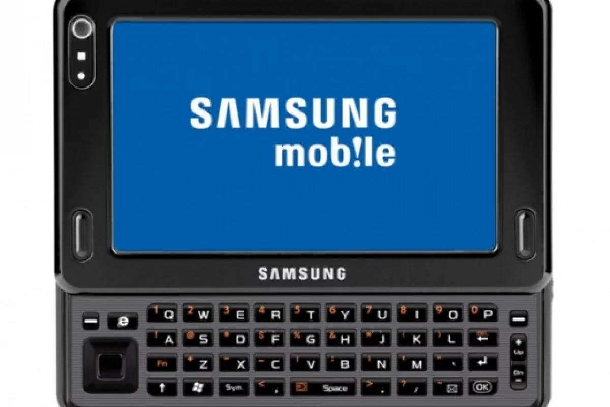 The Mondi's slide out keypad