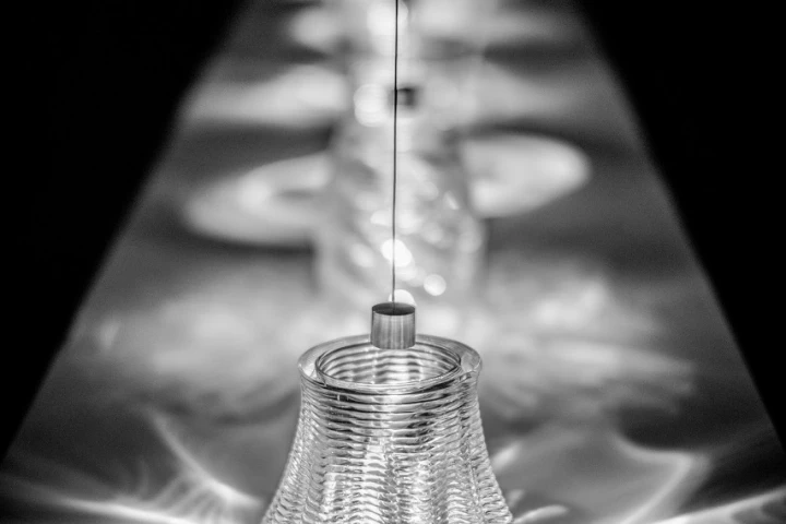 The G3DP process produces an array of quite beautiful glass objects worthy of a Dale Chihuly exhibit