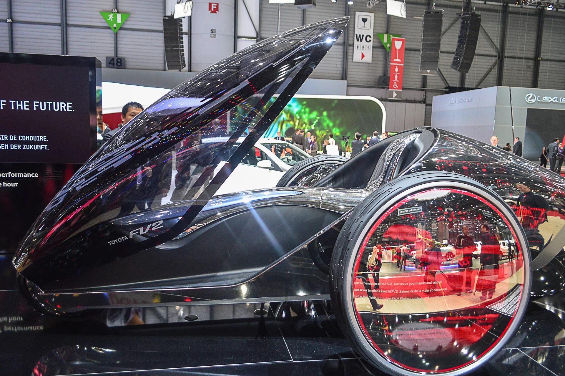 Toyota debuted the FV2 concept at last year's Tokyo Motor Show